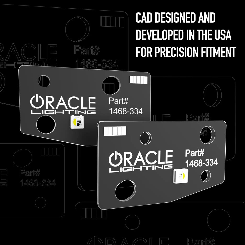 ORACLE Lighting 2021-2025 Ford Bronco ColorSHIFT RGB+W Headlight Halo Upgrade Kit