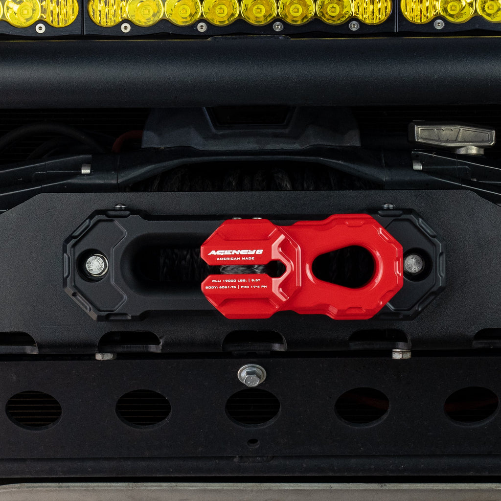 Agency 6 Billet Winch Shackle