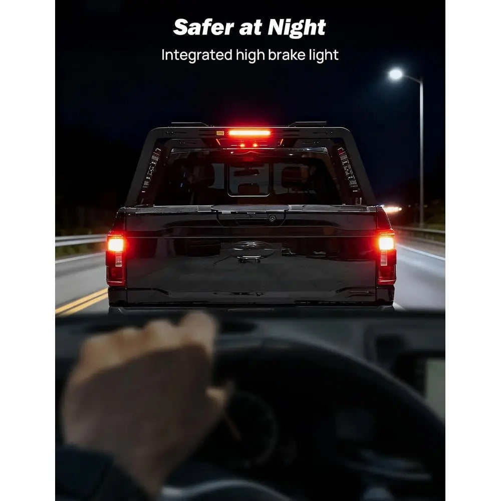 Full Size Truck Bed Rack Overland Rack Compatible with F150 F250 F350 Silverado Sierra Ram Tundra, 24.6" High Truck Rack