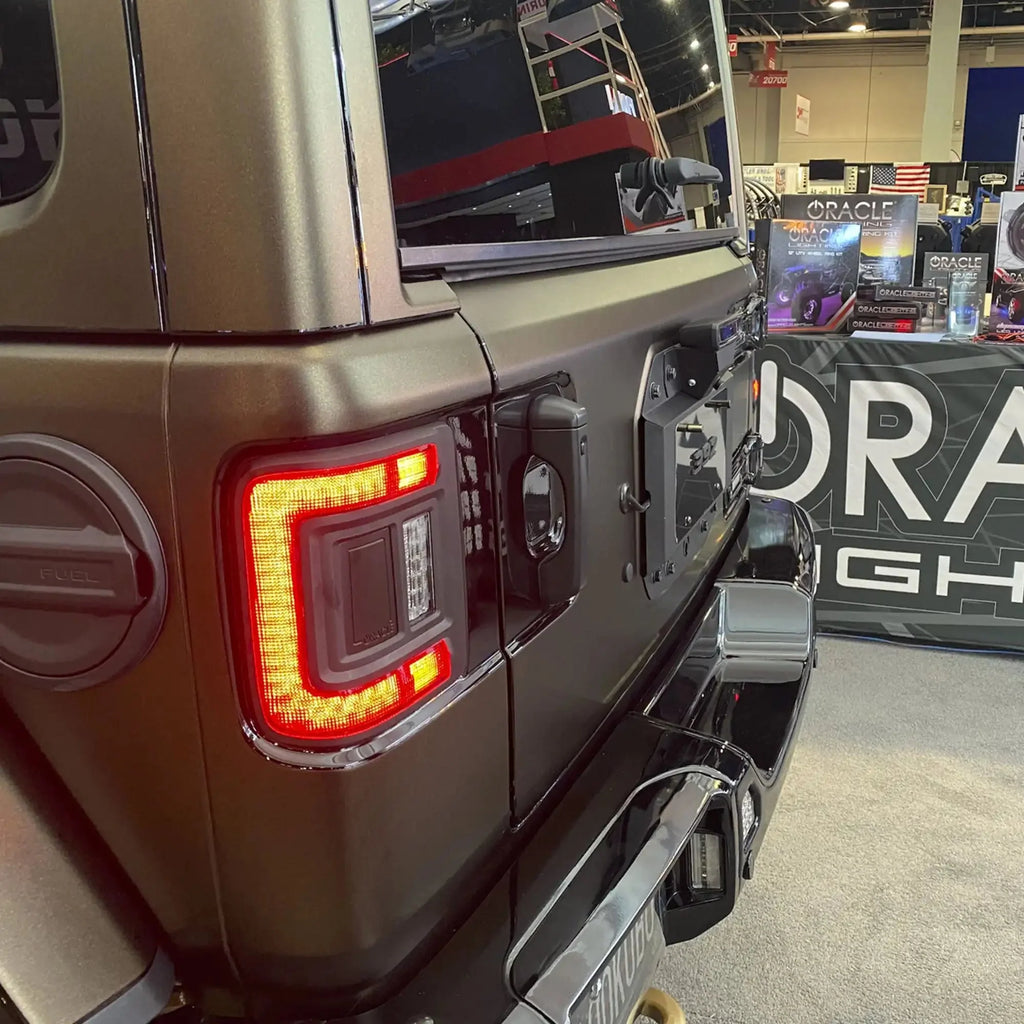 V2 | Flush Mount LED Tail Lights for Jeep Wrangler JL | Low-Profile | Plug-and-Play