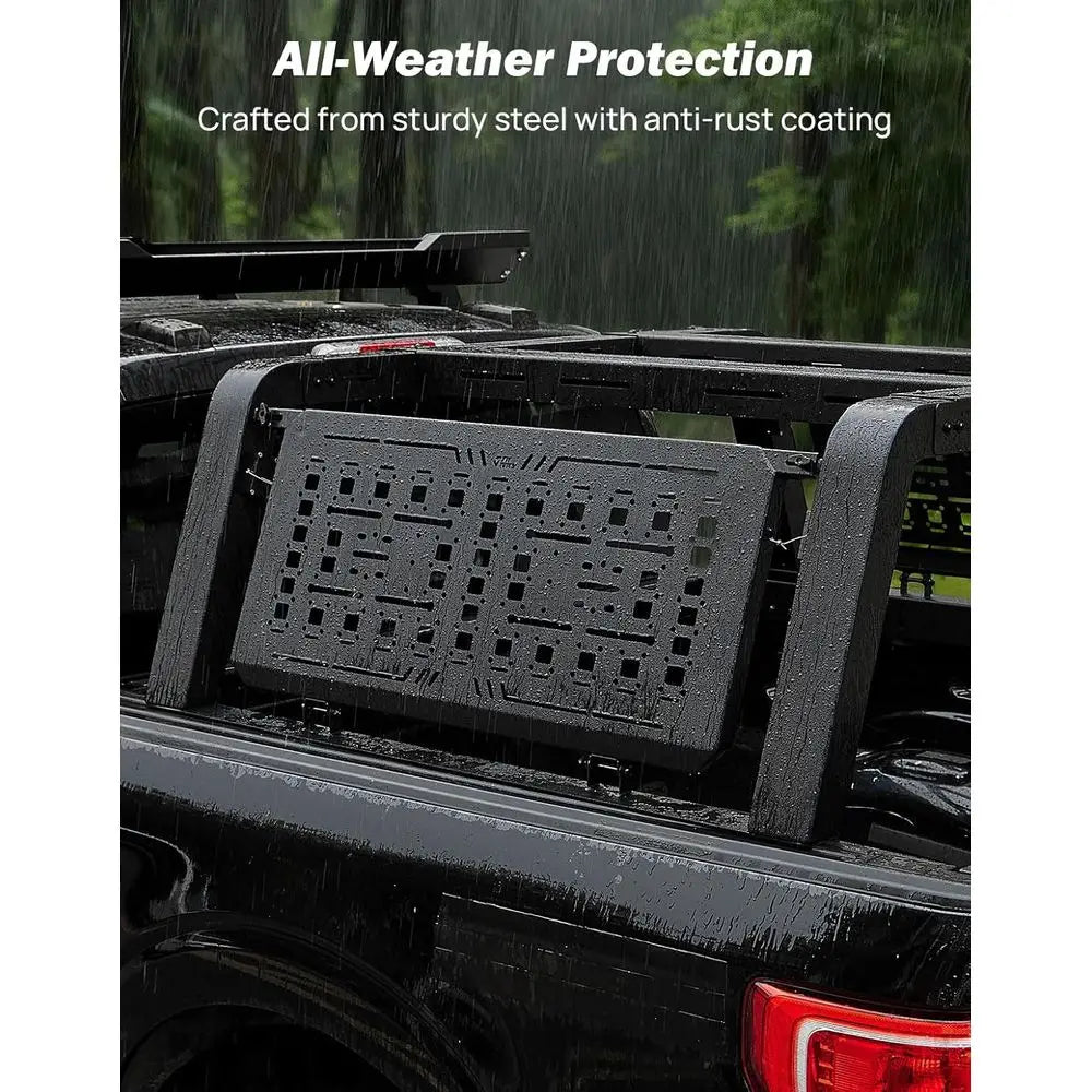 Full Size Truck Bed Rack Overland Rack Compatible with F150 F250 F350 Silverado Sierra Ram Tundra, 24.6" High Truck Rack