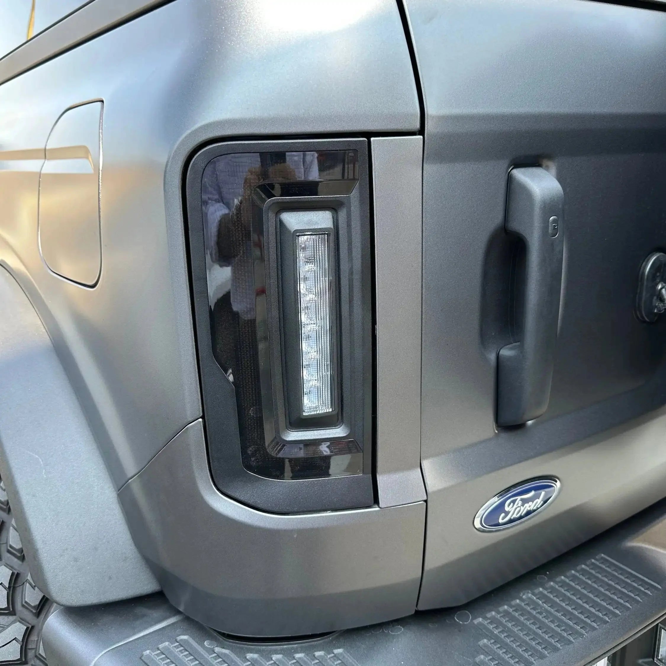 V2 | 2021-2025 Ford Bronco Flush Mount LED Tail Lights - Low Profile | 1,400 Lumens