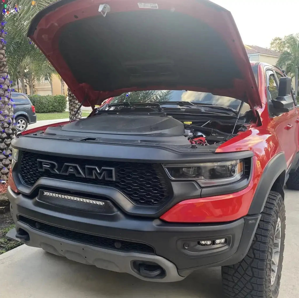 2019-2026 RAM Rebel/TRX/RHO Front Bumper Flush LED Light Bar | 100W 12,000 Lumens