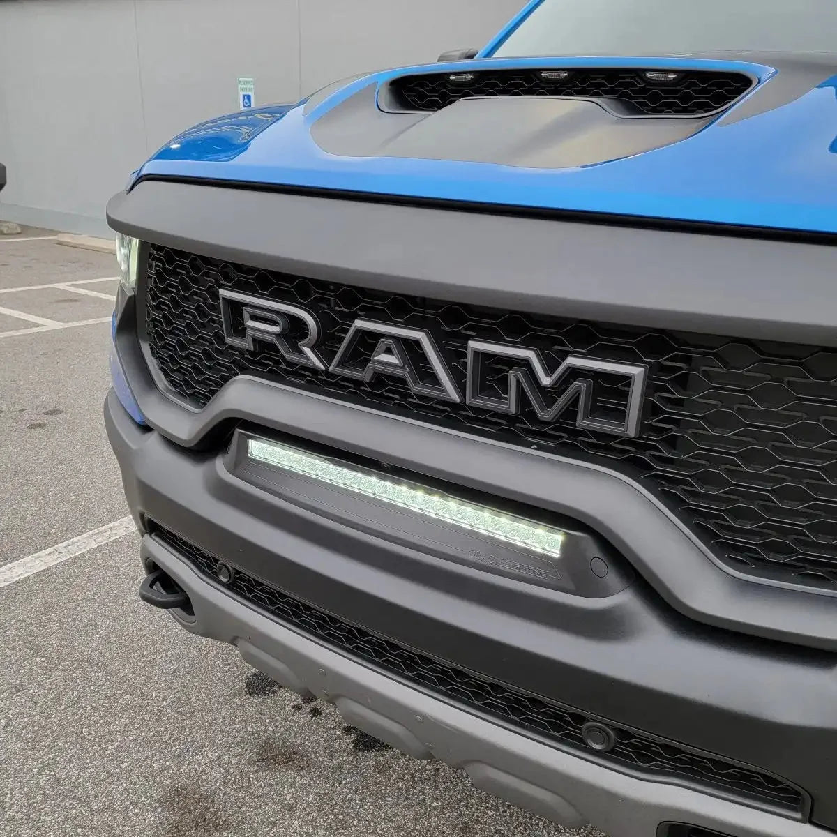2019-2026 RAM Rebel/TRX/RHO Front Bumper Flush LED Light Bar | 100W 12,000 Lumens