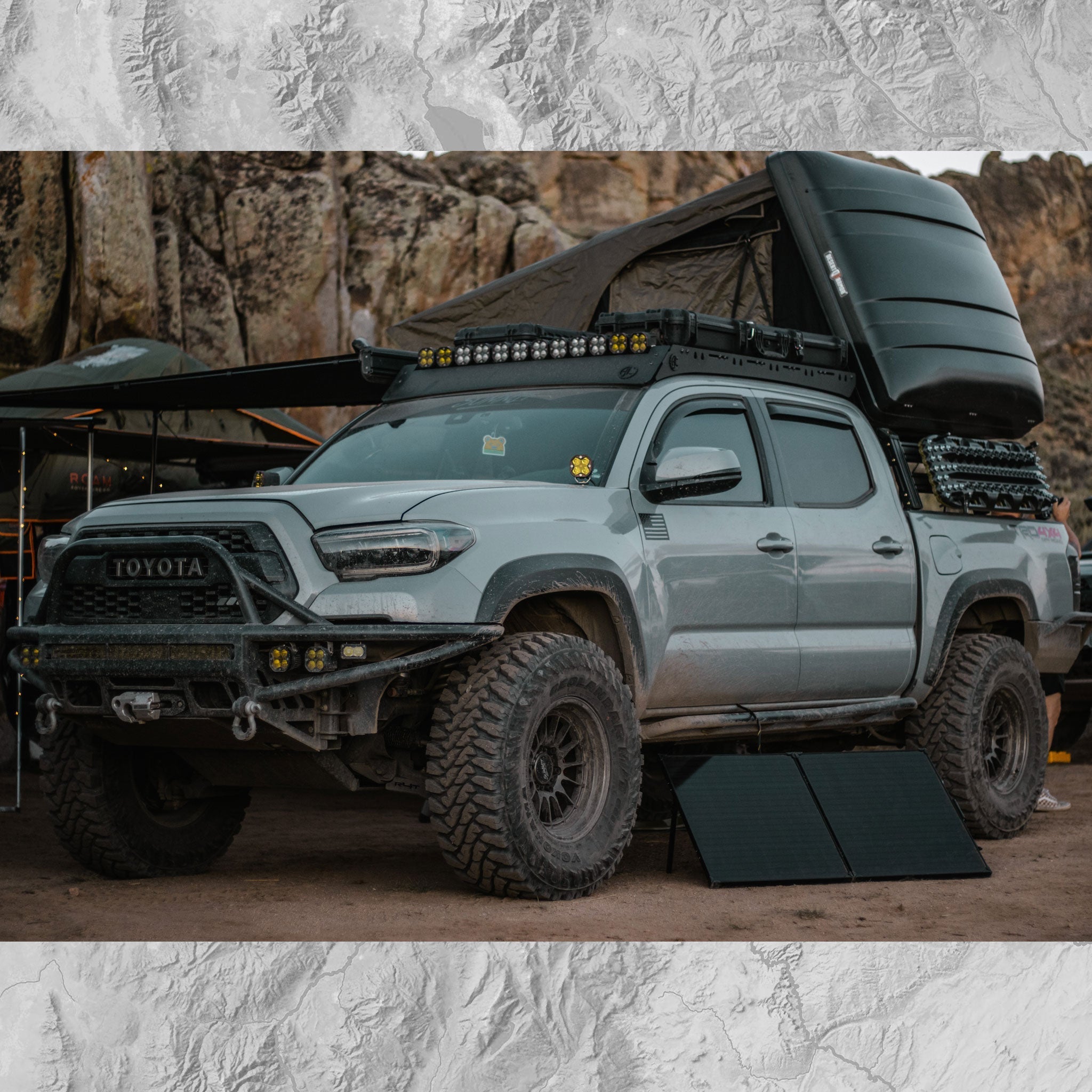 Toyota Tacoma Bed Rack for Retrax XR Covers | XTR1 Tonneau-Compatible