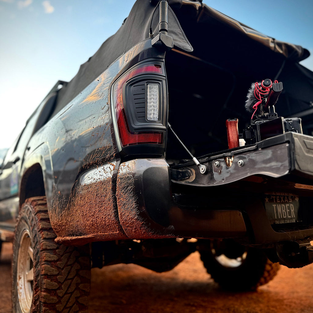 Lensless LED Tail Lights 2016-2023 Toyota Tacoma Sequential Turn Signals