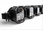 4 Light U-Con Interlocking Off Road LED Pod With Amber or White DRL Running Light