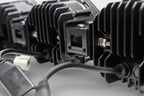 6 Light U-Con Interlocking Off Road LED Pod With Amber or White DRL Running Light