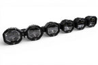 6 Light U-Con Interlocking Off Road LED Pod With Amber or White DRL Running Light