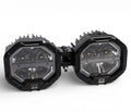 2 Light U-Con Interlocking Off Road LED Pod With Amber or White DRL Running Light