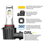 ORACLE Lighting H4 - VSeries LED Light Bulb Conversion Kit High/Low Beam (Projector)