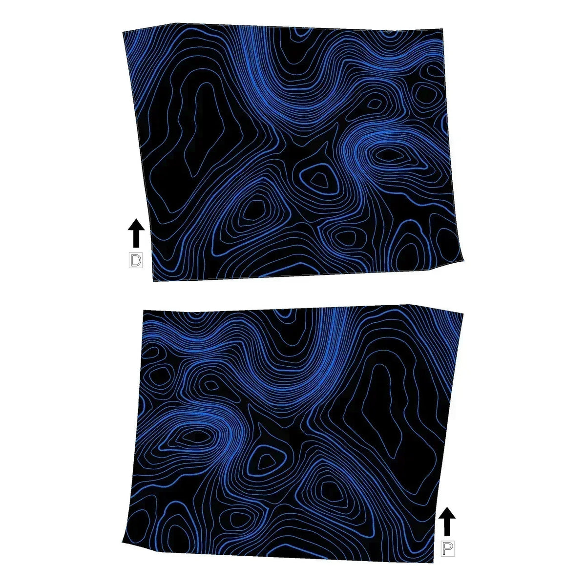 Topographic REAR Door Armrest Panel Protection - 2025+ 4Runner