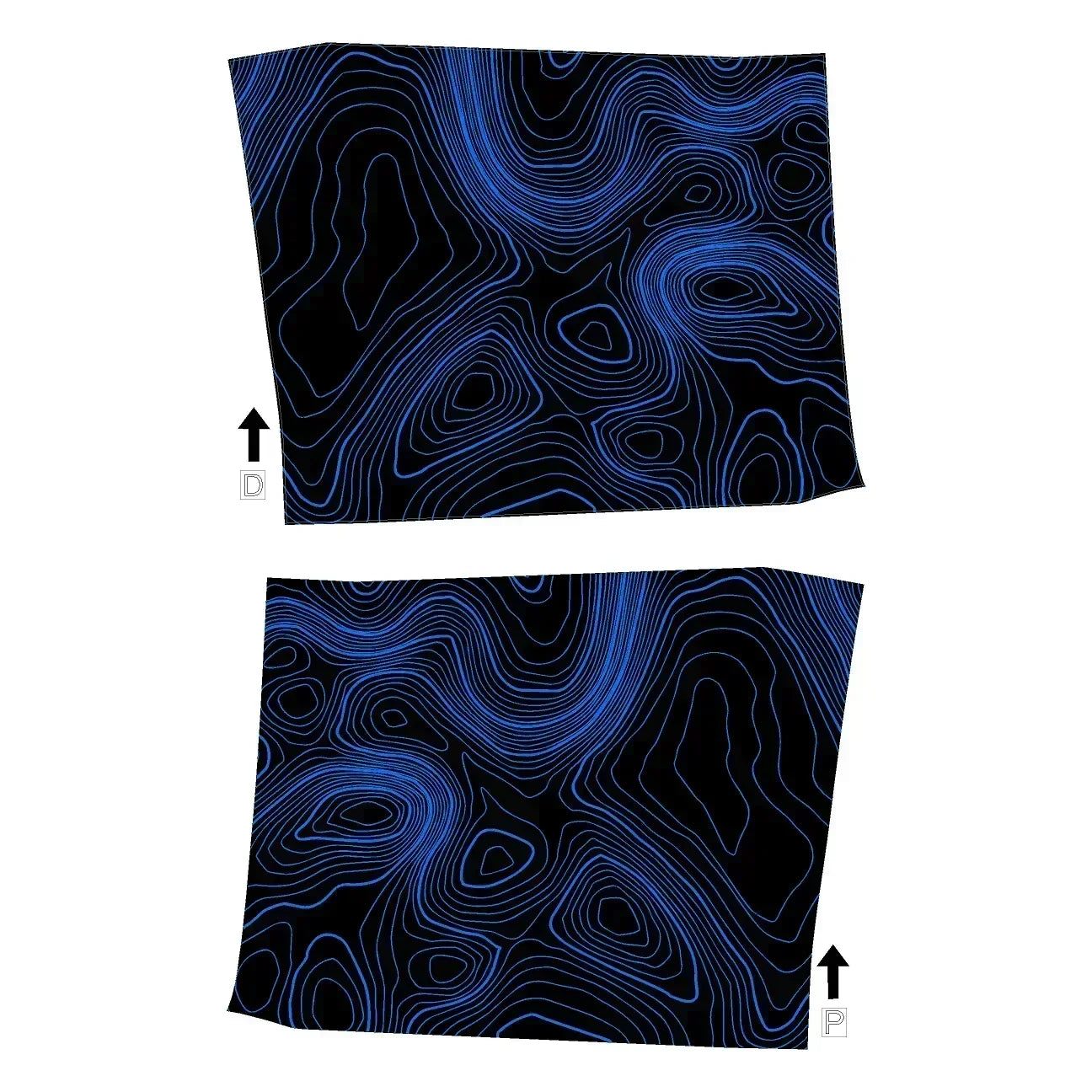Topographic Glovebox Panel Protection - 2024+ Land Cruiser