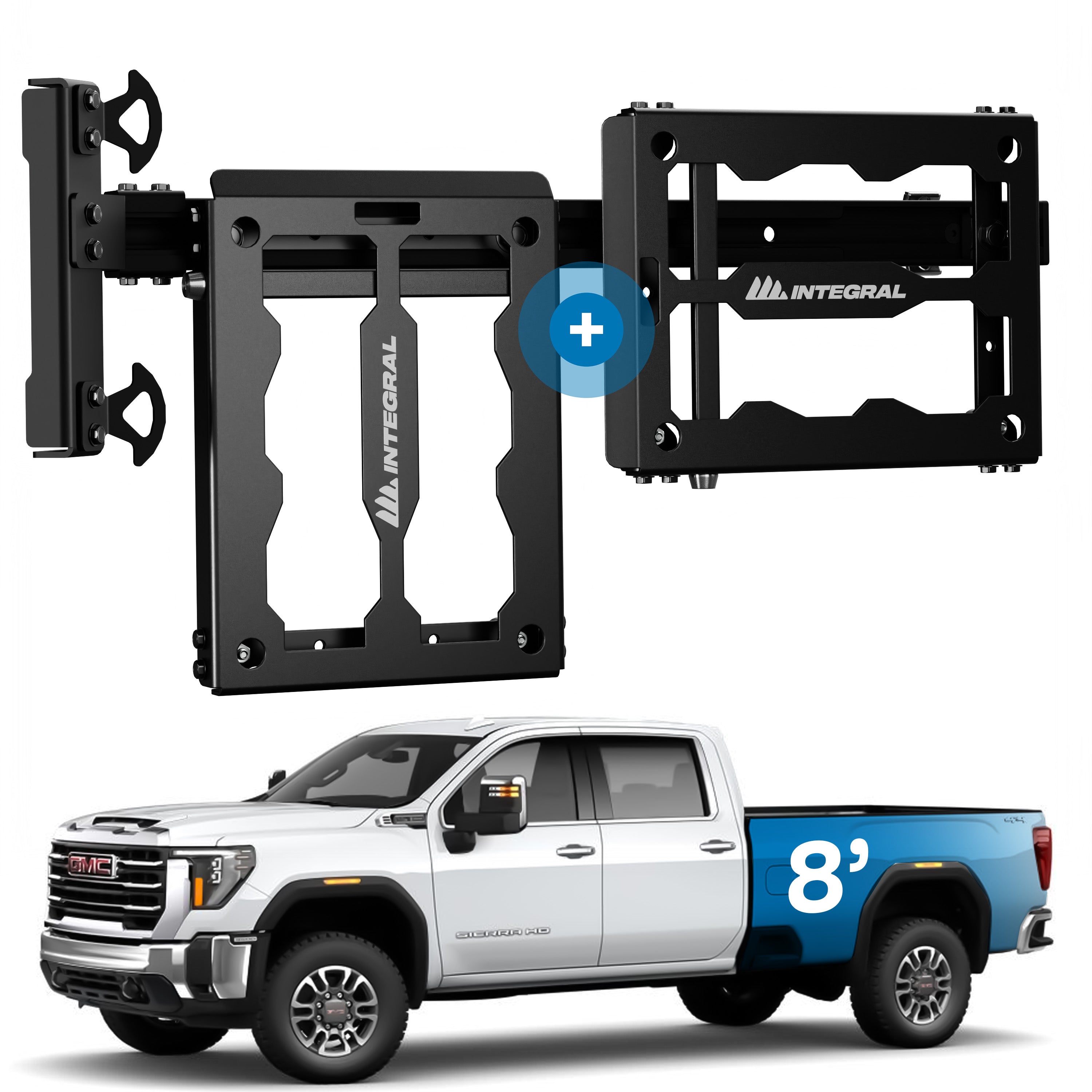 Integral Rail Kit + Panel Kits - GM HD 2020+ (8' Long Bed Only)