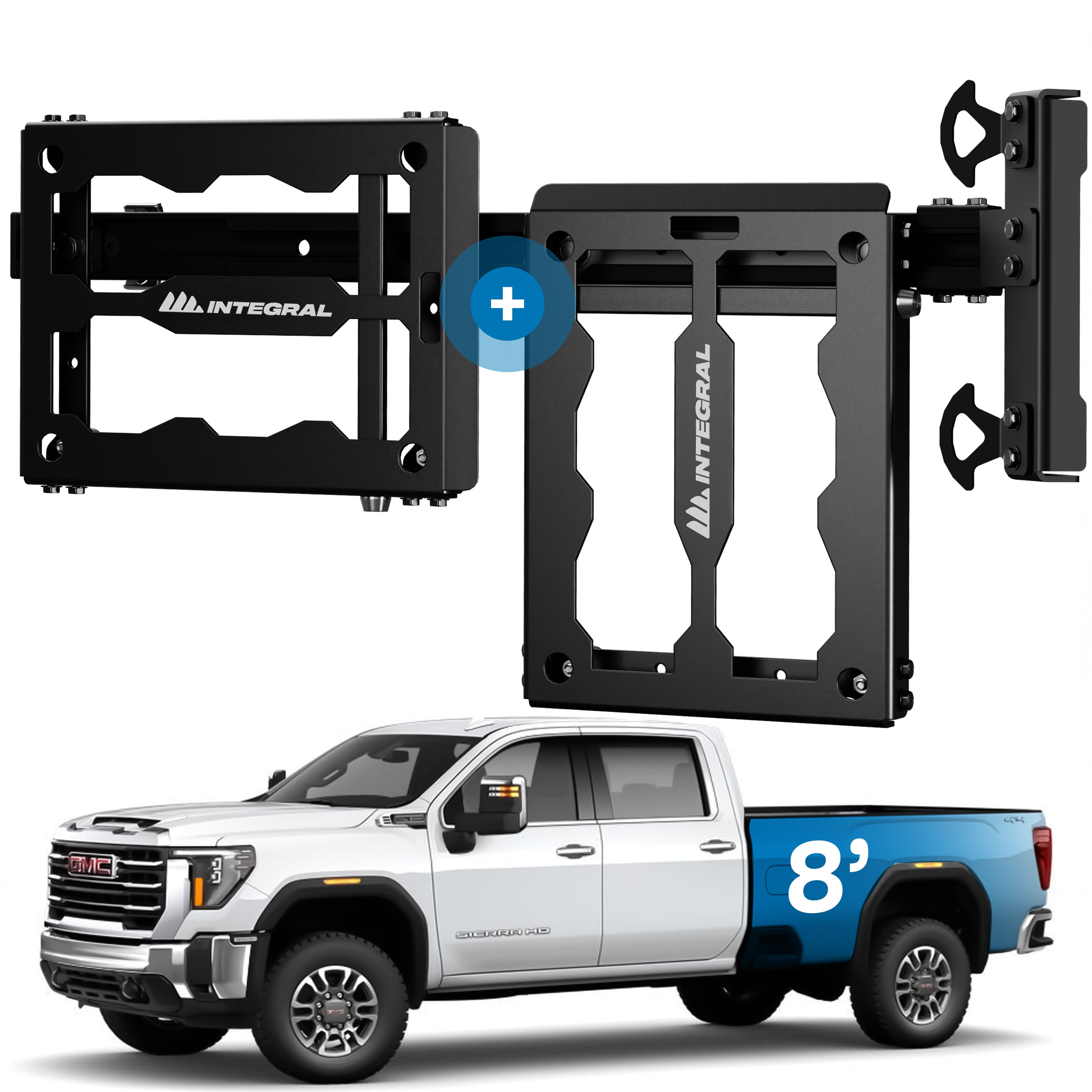 Integral Rail Kit + Panel Kits - GM HD 2020+ (8' Long Bed Only)