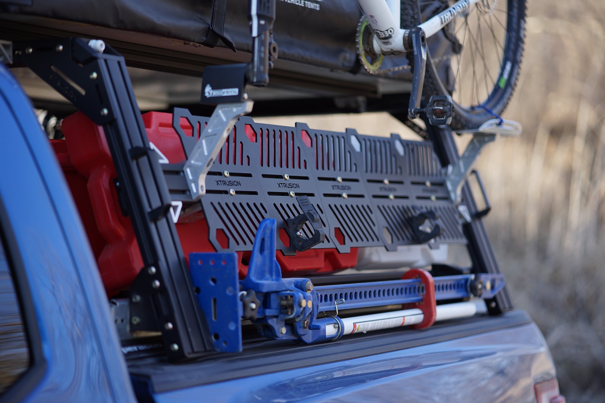 Hi-Lift Jack Mount for Bed Racks | XTR CNC Aluminum
