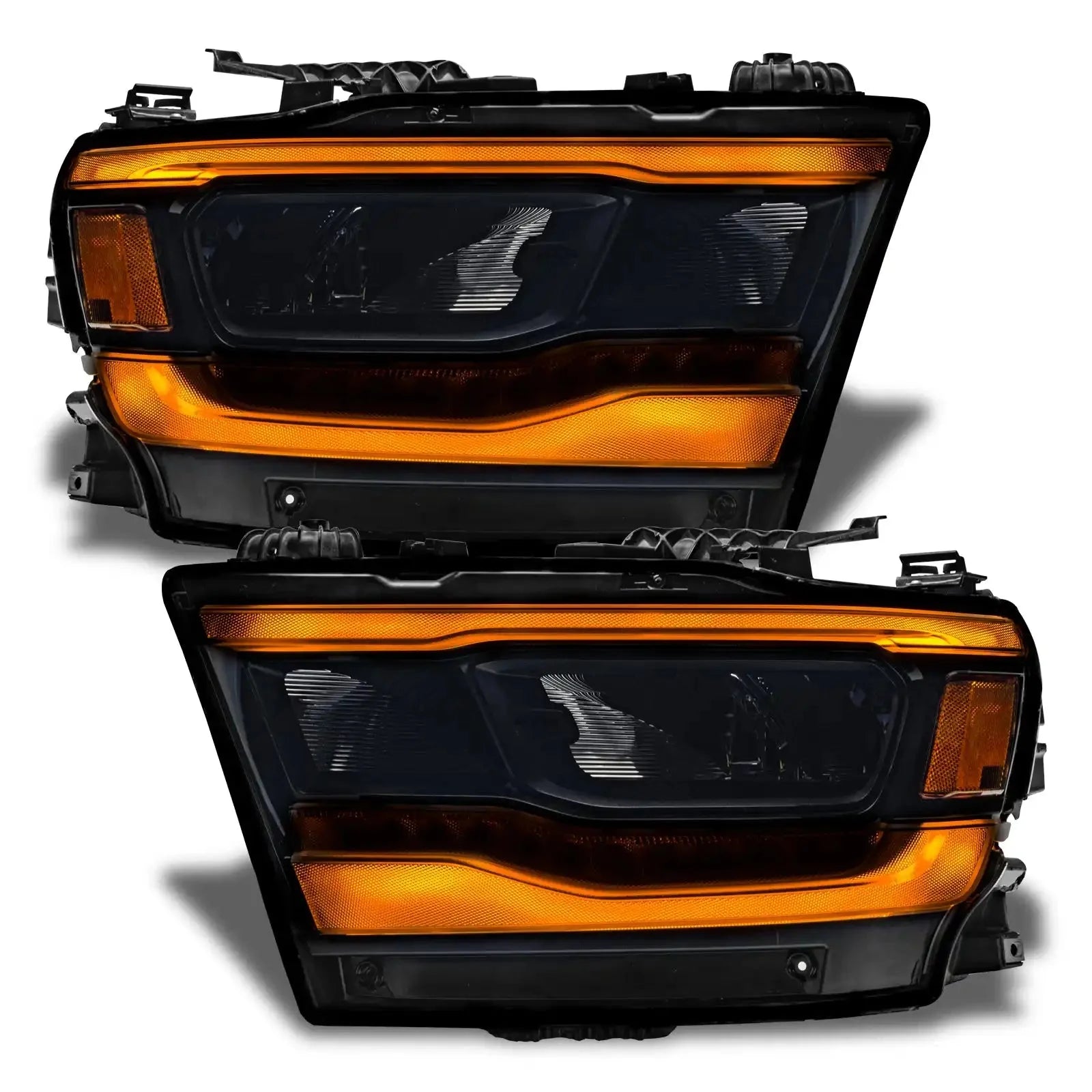 ORACLE Lighting 2019-2024 Dodge RAM 1500 ColorSHIFT RGB+W Headlight DRL Upgrade Kit - Reflector LED Headlights
