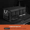 Foldable Trunk Storage Box Waterproof Oxford Cloth - Large Capacity - Car Organizer for Daily Use/Camping/Fishing 