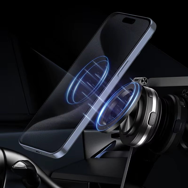 Magnetic Phone Mount - Vacuum Double-Sided - 360 Rotation 