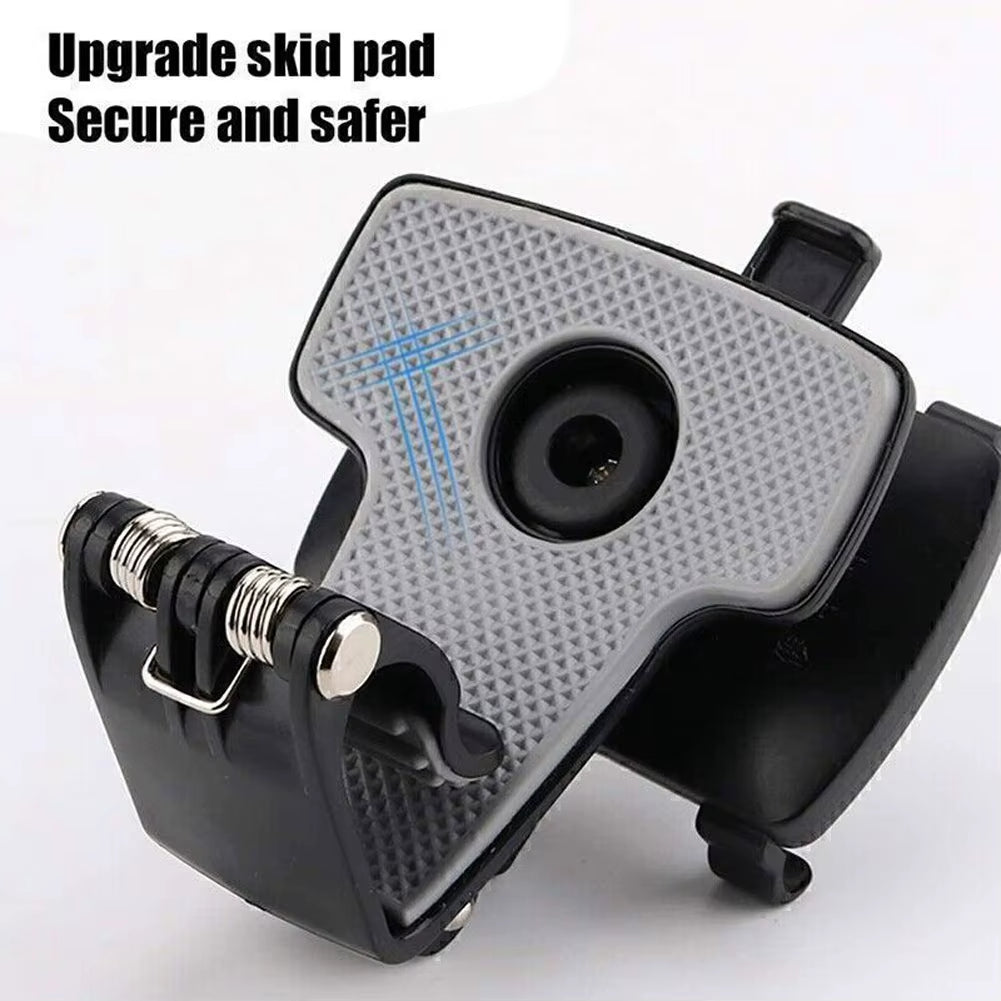 Car Phone Holder 360 Degree Rotating Multi-Function Instrument Cluster Phone Holder Foldable Rearview Mirror Navigation Bracket
