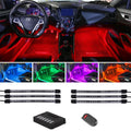 LED Interior Under-Dash Lighting Kit (6Pc)