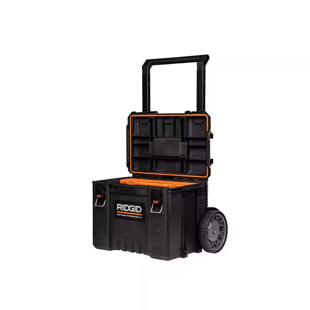 Pro Gear System Gen 2.0 Stackable Rolling Tool Box , 22 In. Heavy Duty Tool Box, and Compact Tool Box