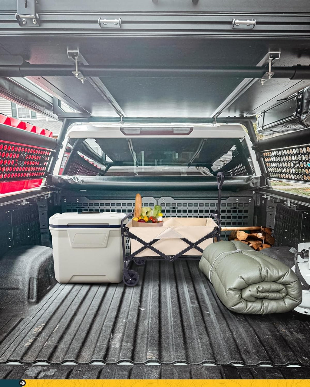 Front & Side Bed MOLLE Panel for Jeep Gladiator/ Ford Maverick/ Chevy Silverado