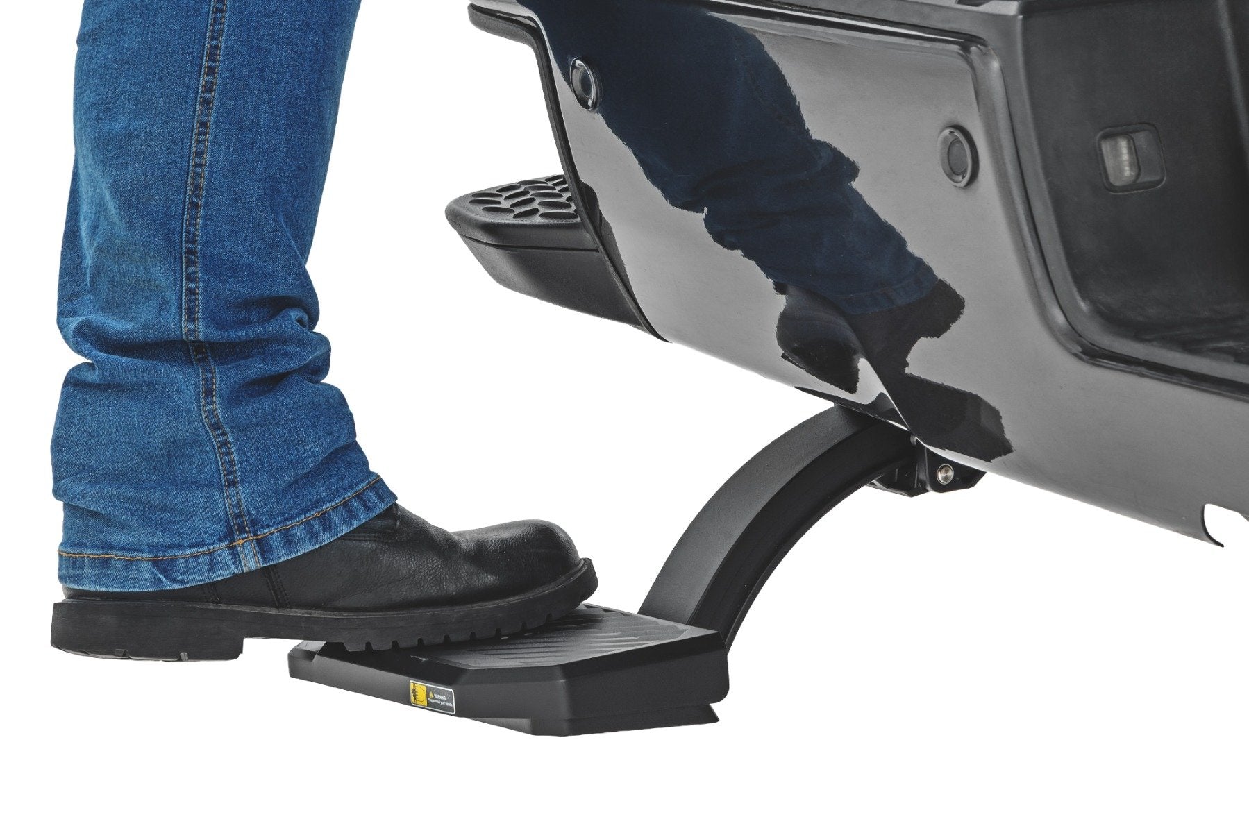 Retractable Bed Step | Manual Pull | Chevy/GMC 2500HD/3500HD (11-14)