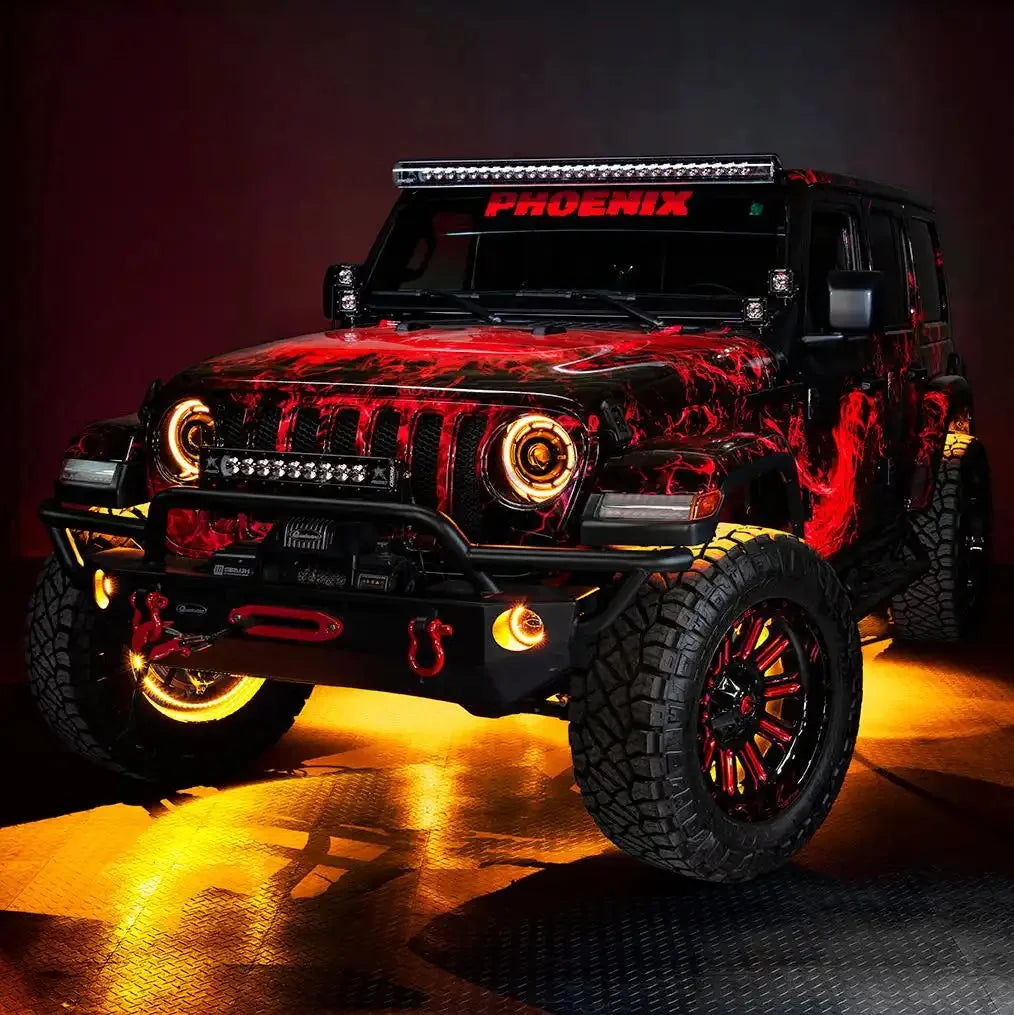 ORACLE Lighting 20W LED Fog Lights for Jeep Wrangler JK/JL & Gladiator JT | High Performance Plug-and-Play