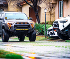 LED DRL Fog Light Fang Bezel Kit for 4Runner (2014-2024)