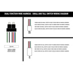 Wiring Harness for Dual Function Light Bar