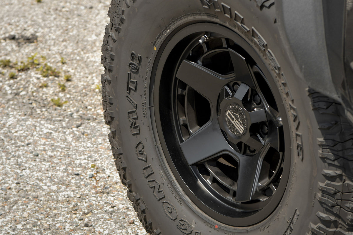 Overland Sector Atlas 17x9 -12 5x114.3/5x127mm 71.5mm Satin Black