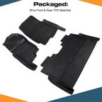Floor Mats Liners for 2015-2025 Ford F-150/F-150 Lightning Super Crew Cab TPE