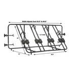 Truck Bed Bike Rack 4-Bike Carrier