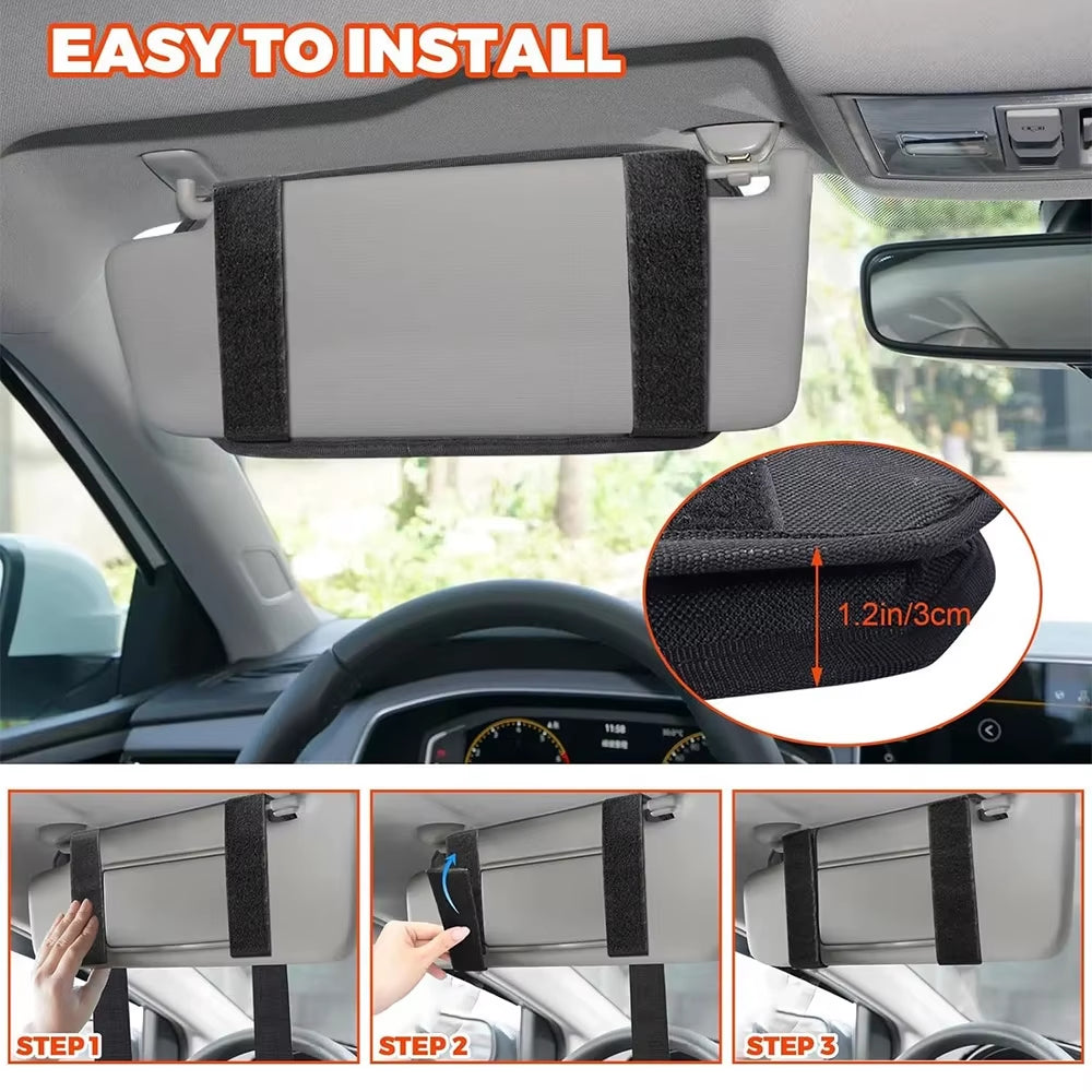 Sun Visor Organizer - Storage - Molle 