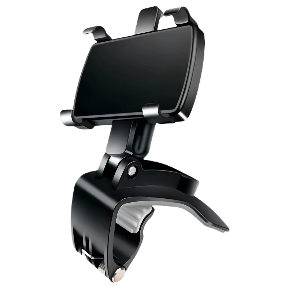 Car Phone Holder 360 Degree Rotating Multi-Function Instrument Cluster Phone Holder Foldable Rearview Mirror Navigation Bracket