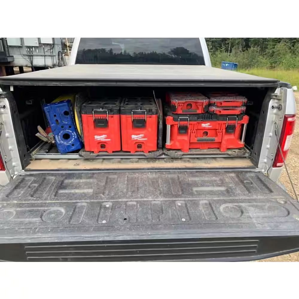 PACKOUT 10 In. Compact Portable Tool Box with Adjustable Dividers and Interior Storage Tray
