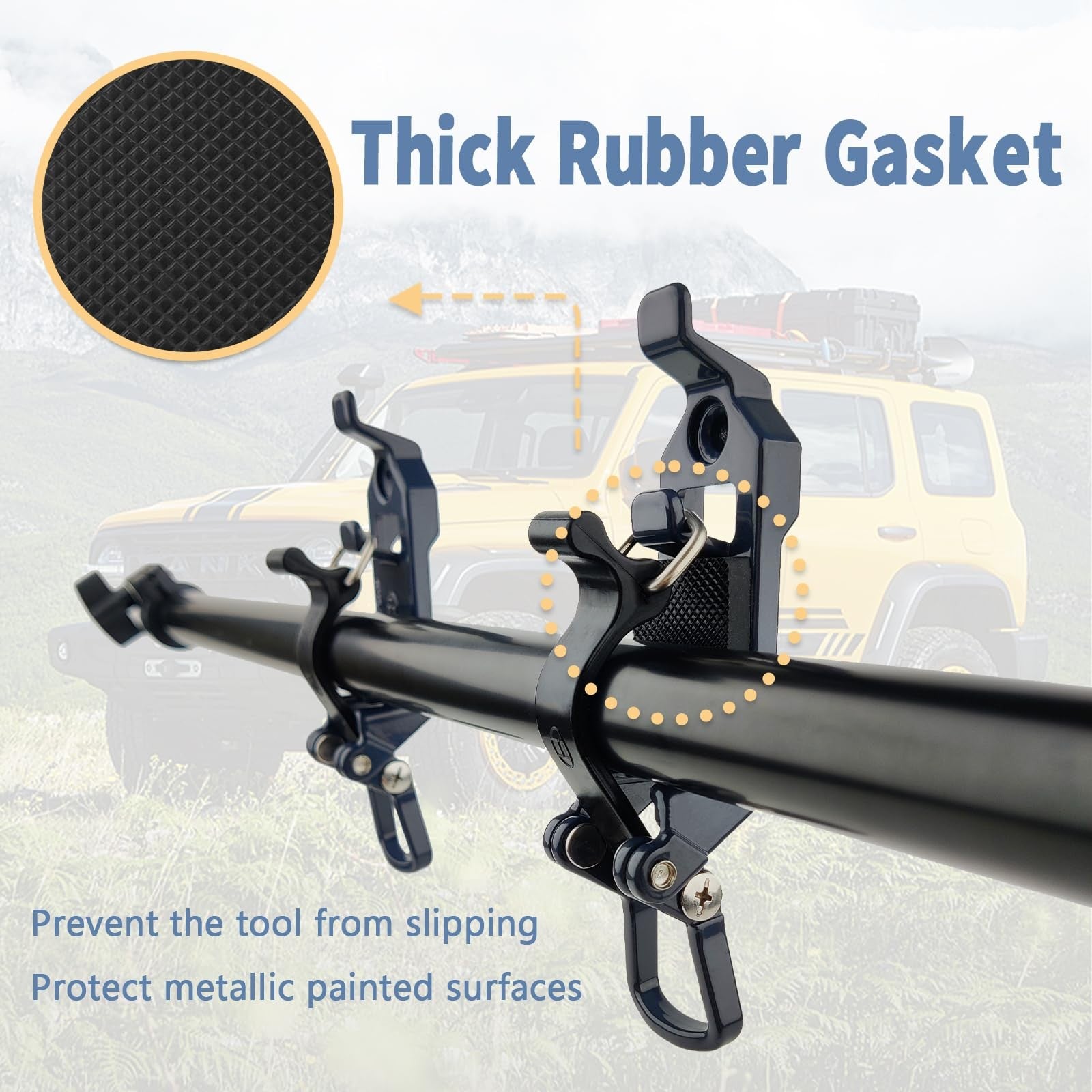 Shovel Mount - Overland Gear - Heavy Duty (2Pc)