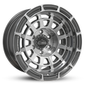 Badlander Gloss Gunmetal Machined (FORGED)