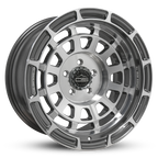 Overland Sector Badlander Forged 17x9 +0 5x114.3mm 73.1mm Gloss Gun Metal Machined Face