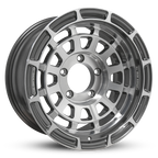 Overland Sector Badlander Forged 17x9 +0 5x139.7mm 108mm Gloss Gun Metal Machined Face