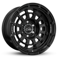 Overland Sector Badlander Forged 17x9 -35 6x139.7mm 106.1mm All Satin Black