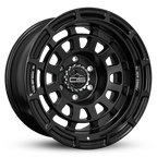 Overland Sector Badlander Forged 17x9 -35 6x139.7mm 106.1mm All Satin Black