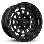 Overland Sector Badlander Forged 17x9 +0 6x135/6x139.7mm 106.1mm All Satin Black