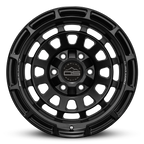 Overland Sector Badlander Forged 17x9 +0 6x135/6x139.7mm 106.1mm All Satin Black