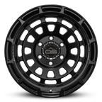 Overland Sector Badlander Forged 17x9 -35 6x139.7mm 106.1mm All Satin Black