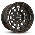 Overland Sector Badlander Forged 17x9 -12 6x139.7mm 106.1mm All Satin Mocha Bronze