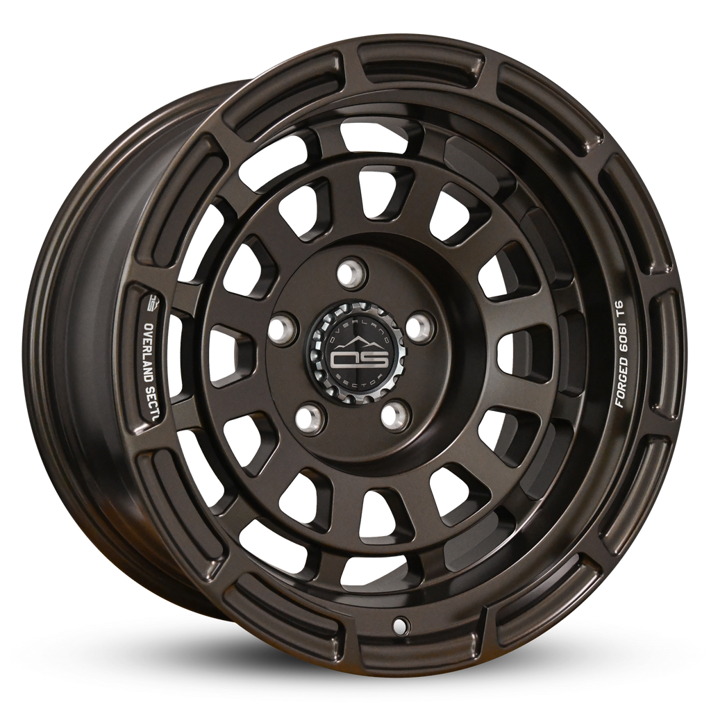 Overland Sector Badlander Forged 17x9 -18 5x127mm 71.5mm All Satin Mocha Bronze