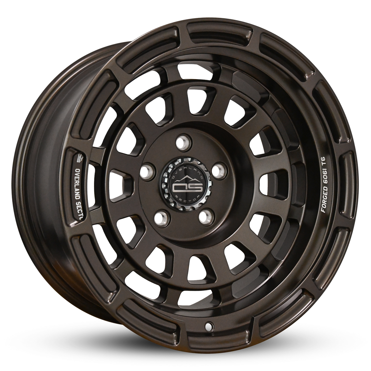 Overland Sector Badlander Forged 17x9 -18 5x127mm 71.5mm All Satin Mocha Bronze