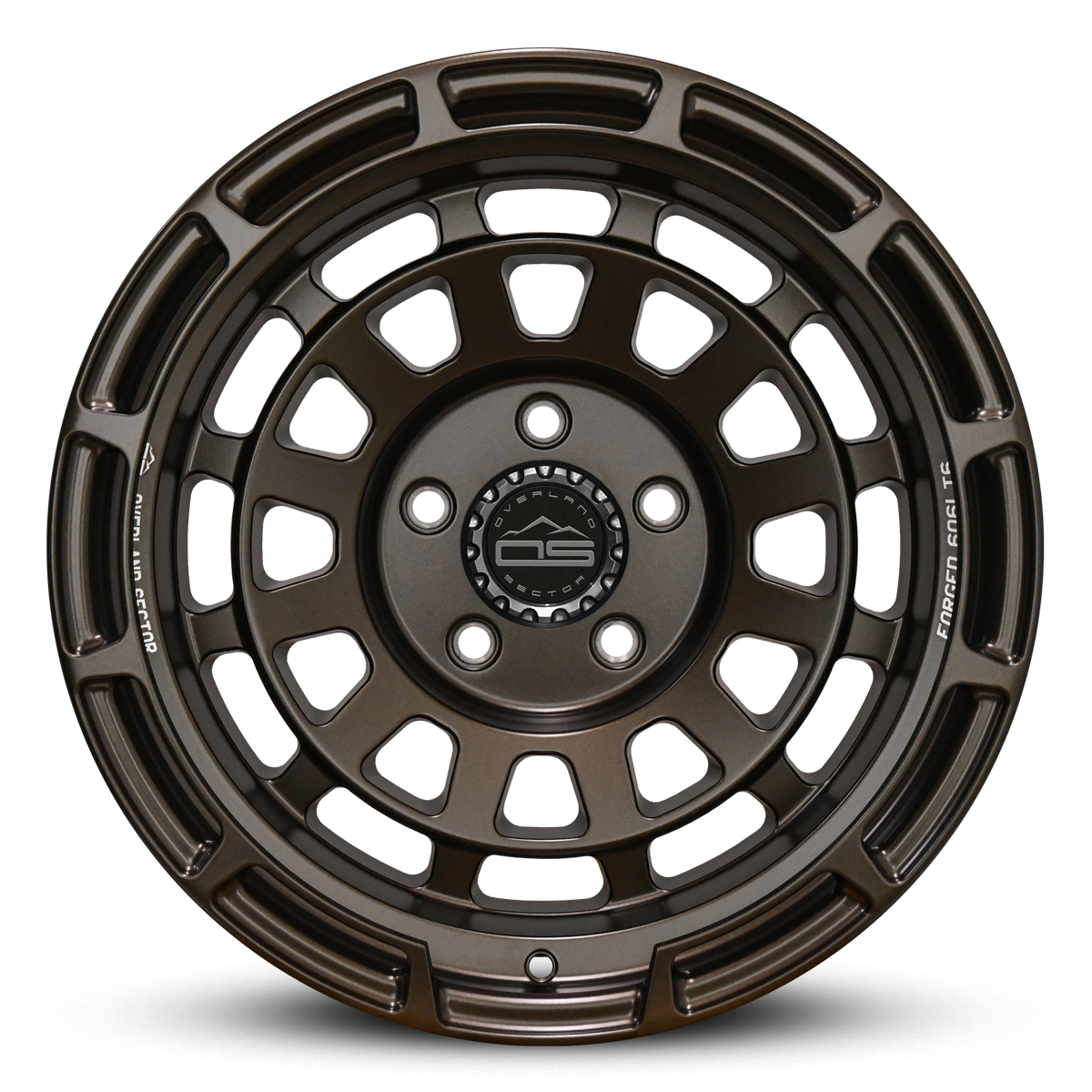 Overland Sector Badlander Forged 17x9 -18 5x127mm 71.5mm All Satin Mocha Bronze